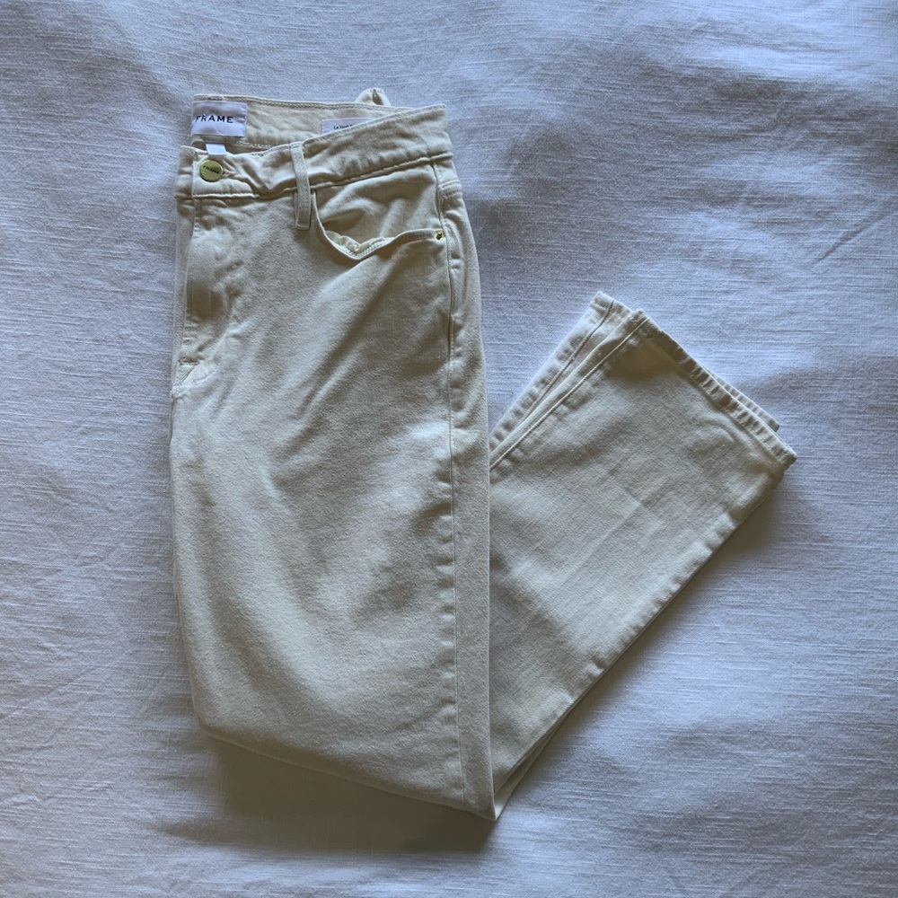 Cream FRAME Jeans